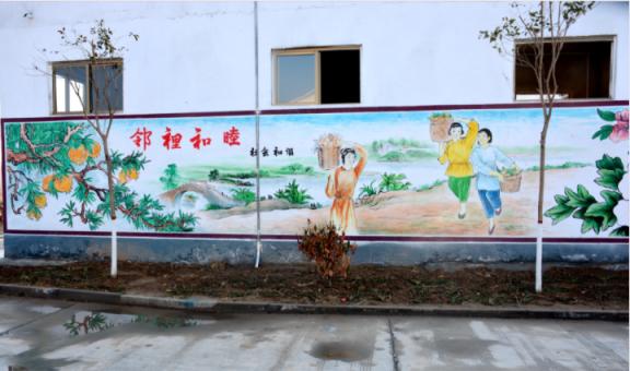 瑞安乡镇文化墙 乡风文明焕发新活力