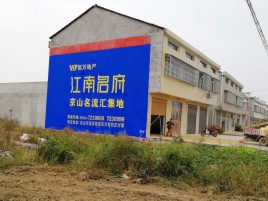 瑞安农村墙体广告在不同形式上面展现的不同特色